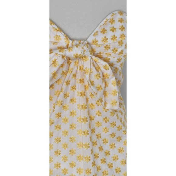 BHLDN Anthropologie Significant Other Maxi Dress 6 Adelle Sunflower Strapless - Picture 6 of 13